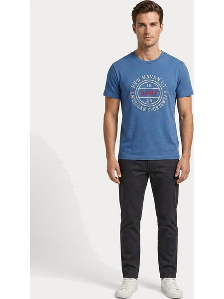 T-SHIRT GANT 2003403-442 BLUE GANT