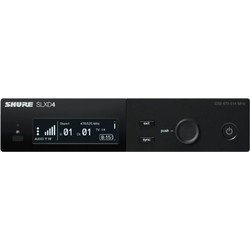 Shure SLXD4E-G59 wireless microphone receiver Desktop 010-05-003