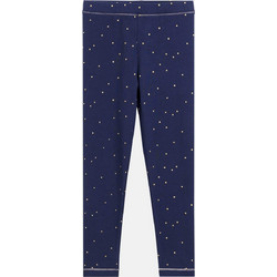 DPAM παιδικό κολάν για κορίτσια Gold Polka - 381407 Μπλε Σκούρο