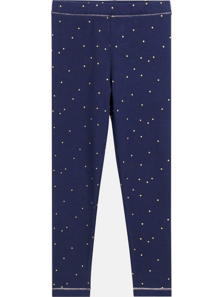 DPAM παιδικό κολάν για κορίτσια Gold Polka - 381407 Μπλε Σκούρο