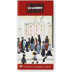 Lowry 2027 Year Planner - Month to View - Flame Tree Publishing - Diary or journal