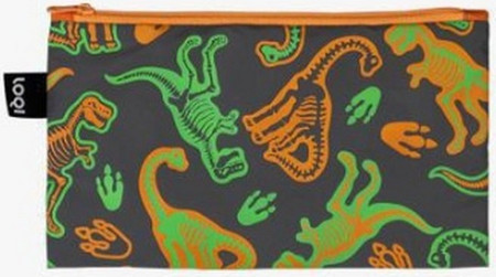 Refletive Loqi Zip Pocket Dino