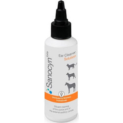 Sanocyn Καθαριστικό Αυτιών για Σκύλους & Γάτες 75ml