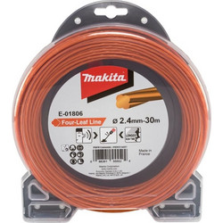 Makita Four-Leaf Μεσινέζα 2.47mm x 30m