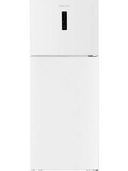 Davoline FSRX 415 E WH Δίπορτο Ψυγείο 415lt Full No Frost Υ178xΠ70xΒ68cm Λευκό