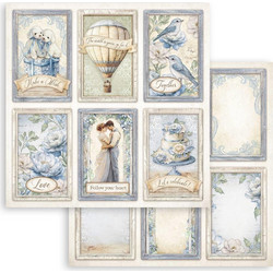 Stamperia Χαρτί Scrapbooking 30,5X30,5cm Διπλής Όψης Timeless 6 Cards