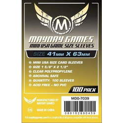 Mayday Sleeves - Mini USA Card 41x63mm (100 Θήκες)