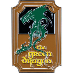 Lord of the Rings Magnet The Green Dragon (Enamel) 7 cm