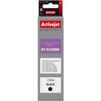 Activejet AB-D100Bk Ink cartridge for Brother printers, replacement for Brother BT-D100BK Supreme 130 ml black AB-D100Bk