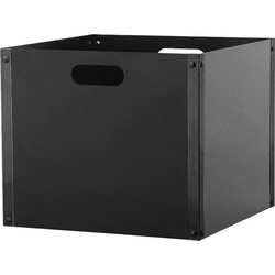 Ξυλιέρα 37x37X32εκ. Zogometal K31 Μαύρο Ματ