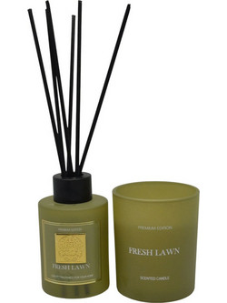 ΣΕΤ ΑΡΩΜΑΤΙΚΟΥ ΧΩΡΟΥ 50ml ΚΑΙ ΚΕΡΙΟΥ FRESH LAWN ANKOR