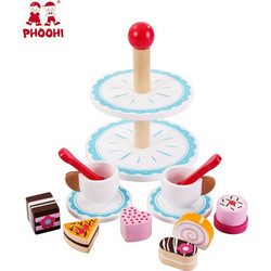 Σταντ Με Γλυκά Σετ Καφέ Blue Dessert Stand, Phoohi