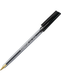 Staedtler Stick 430 Medium Στυλό Διαρκείας 1mm Μαύρο
