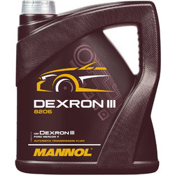 Mannol Dexron III ATF Κόκκινο Λάδι για Αυτόματα Κιβώτια και Υδραυλικό Τιμόνι 4L