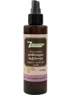 7 Elements Organic Levander Ενυδατικό Ανθόνερο Τόνωσης Προσώπου για Ακμή 150ml
