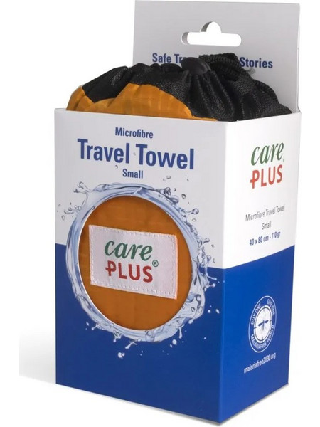 Care Plus Πετσέτα Microfibre Μικρή 40x80cm Orange Orange