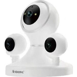 Andowl G916 IP Κάμερα Ασφαλείας 8MP 4K Νυκτός με Αμφίδρομη Επικοινωνία
