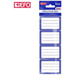 Efo Ετικέτες Αυτοκόλλητες Sticki Μαθητικές 20τεμ