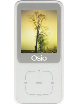 Osio SRM-8380 MP3 Player 8GB με Οθόνη 1.8" με Ραδιόφωνο Λευκό