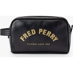 Fred Perry L9250-102 Ανδρικό Νεσεσέρ Ταξιδίου Μαύρο