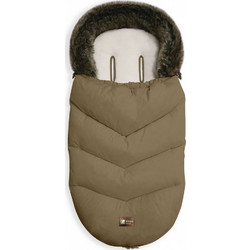 KikkaBoo Luxury Ποδόσακος Καροτσιού Fur Beige