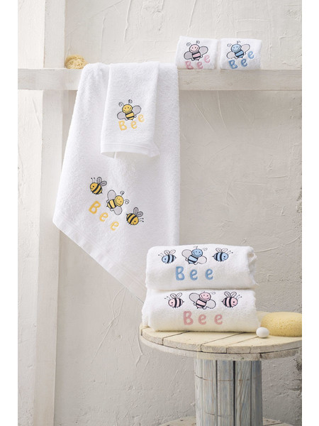 Rythmos Σετ Πετσέτες Honey Bee 2τμχ