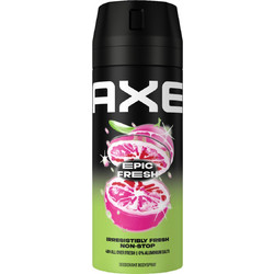 AXE Epic Fresh Grapefruit & Tropical Pineaple Scent Deodorant Ανδρικό Αποσμητικό Spray 48h Χωρίς Αλουμίνιο 150ml
