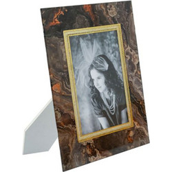 Κορνίζα Zenn B8648 13x18cm Brown Artekko Γυαλί