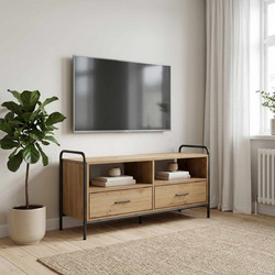 Ντουλάπι TV 67,5 x 33 x 50 εκ Artisan Δρυς Επεξεργασμένο Ξύλο 8013697