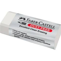 Faber Castell Γόμα λευκή Dust-Free 187120