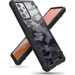 Ringke Fusion X Back Cover Camo Black (Samsung Galaxy A72 4G)