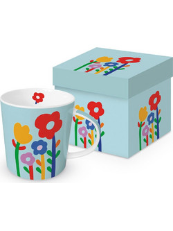 Κούπα Super Flowers 160302979 350ml Multi Paperproducts Design Bone China