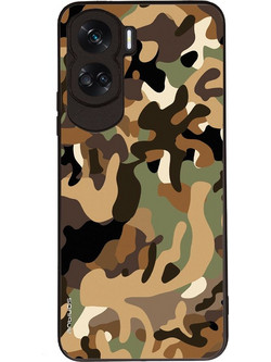 Sonique Camouflage Army Series Θήκη (Honor 90 Lite 5G) Καφέ
