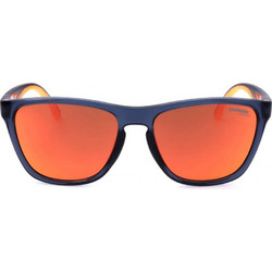 Carrera CA8058/S PJP/UW Αθλητικά Ανδρικά Γυαλιά Ηλίου Τετράγωνα Κοκάλινα Μπλε με Πορτοκαλί Polarized Φακό