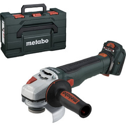 Metabo WVB 18 LT BL 11-125 Quick 6.13057.85 Γωνιακός Τροχός Μπαταρίας 18V 125mm με Ρύθμιση Στροφών Solo