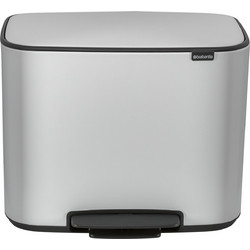 Brabantia BO Κάδος Ανακύκλωσης με Πεντάλ Λευκός 36 lt (121388)