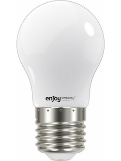 EL824462 | EL824462 | LED FILLAMENT MILKY P45|4W(37w) Ε27|4000k|420lm|enjoysimplicity(TM)