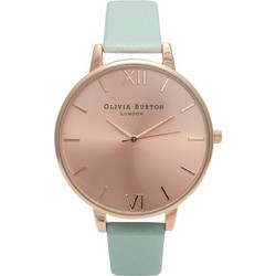 Olivia Burton Γυναικείο Ρολόι με Γαλάζιο Δερμάτινο Λουράκι OB15BD75
