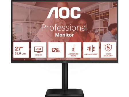AOC 27E4CV IPS Monitor 27" 1920x1080 FHD 120Hz 4ms