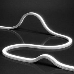 VenCore 6174-50001 - NeonFlex LED CW - Ταινία Neon Flex LED SMD2835 - 1 Μέτρο - 12 Watt 230 Volt - 1380 Lumens - Αδιάβροχη IP65 - Ψυχρό Λευκό 6000K