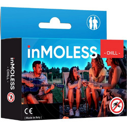 Ηλεκτρικό Εντομοαπωθητικό InMOLESS Chill portable ultrasonic mosquito - White
