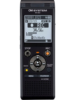 OM system WS-883 Καταγραφικό Ήχου 8GB με Κάρτα Μνήμης