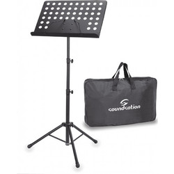 SOUNDSATION OMS430 | Αναλόγιο Ρυθμιζόμενου Ύψους 50-140cm με Θήκη, Μαύρο