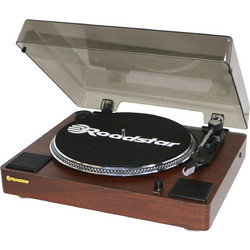 Roadstar TT-260SPK Πικάπ με Ηχεία & Προενίσχυση Brown