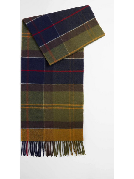 BARBOUR ΚΑΣΚΟΛ ΑΝΔΡΙΚΟ NVERNESS TARTAN SCARF - ΚΑΡΟ ΛΑΔΙ - USC0322