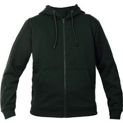Jack & Jones Bradley Ανδρική Ζακέτα Φούτερ με Κουκούλα και Φερμουάρ Σκούρο Πράσινο