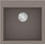 Sanitec Ultra Granite 816 Υποκαθήμενος Νεροχύτης Γρανίτη Ματ Sienna 50x50cm