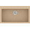 Sanitec Classic 333 Υποκαθήμενος Νεροχύτης Γρανίτη Ματ Granite Beige 79x50cm