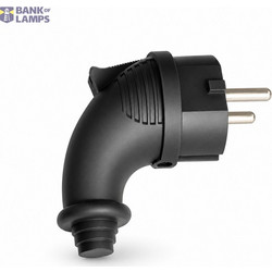 Rewirable rubber plug 16A 250V Max: 3500W