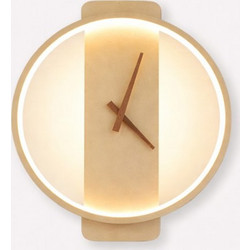 VenCore Chronor Gold 6093-20085 - Μοντέρνο Επιτοίχιο Φωτιστικό Απλίκα LED 12W Χρυσό Αλουμίνιο με Ρυθμιζόμενο CCT Λευκό - Ημέρας
